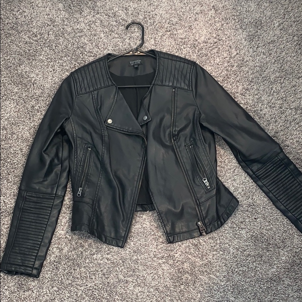 Leather jacket